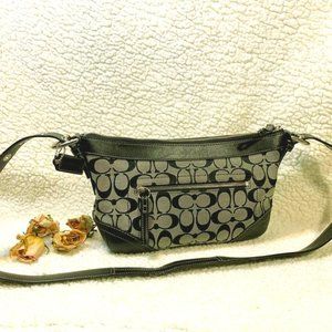 Authentic Coach Signature Crossbody Purse